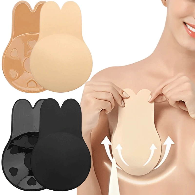 Strapless Bra Adhesive - Biustonosze Push Up dla kobiet Samoprzylepny