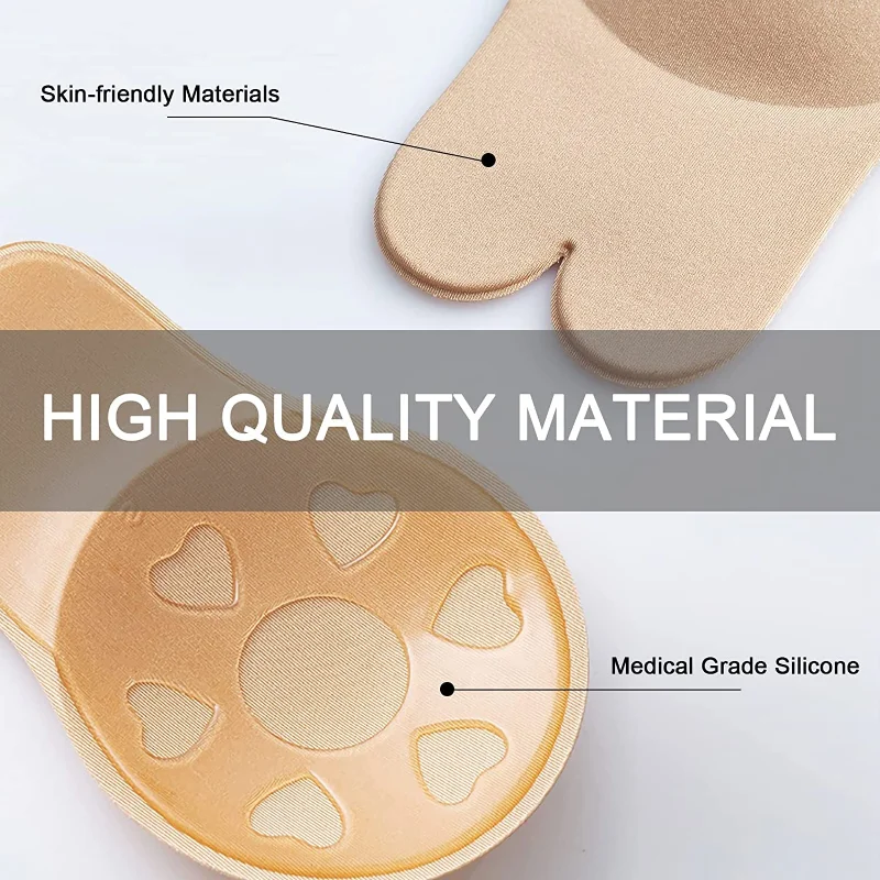 Biustonosze Push Up dla kobiet – Strapless Bra Adhesive recenzja i cena
