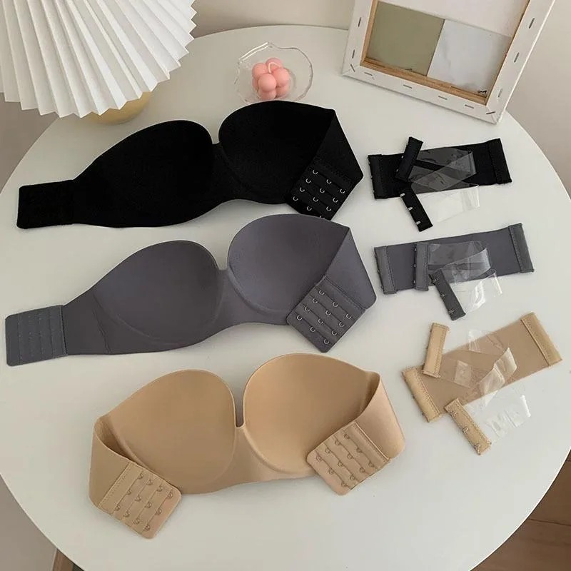 Damski seksowny biustonosz bez – Plunge Bra Push Up recenzja i cena